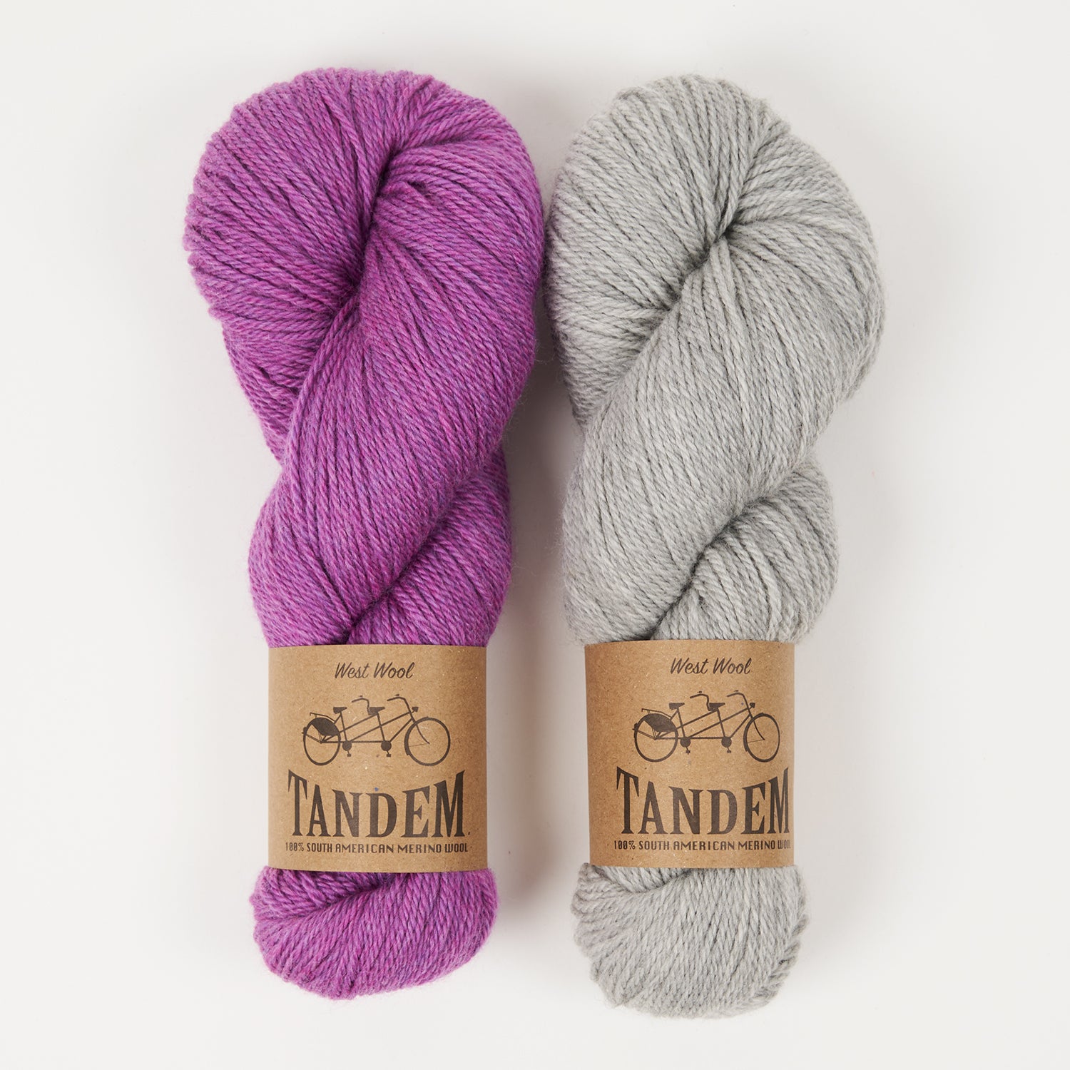 West Wool HYDRANGEA PEBBLE Merino wool DK Quick Kits