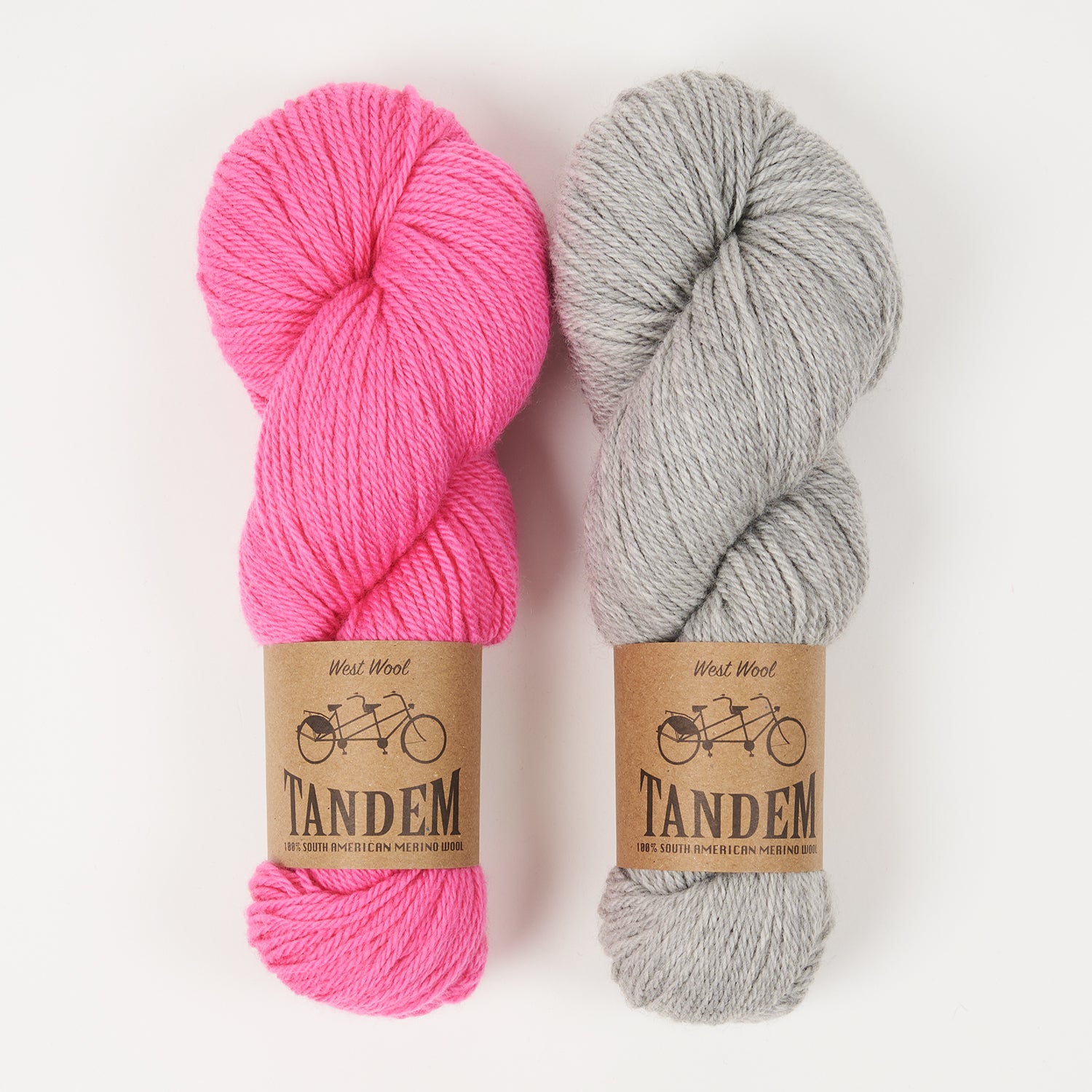 West Wool TAFFY PEBBLE Merino wool DK Quick Kits