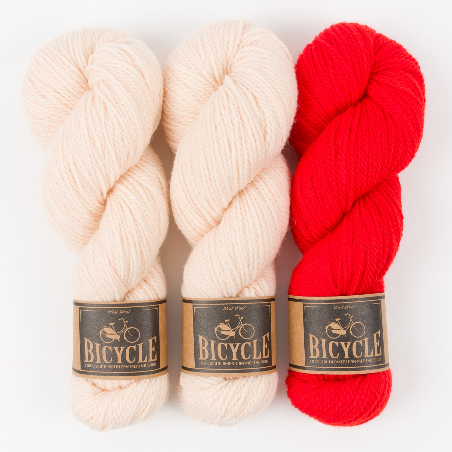 West Wool COOKED PEACHES Merino wool Fingering Quick Kits