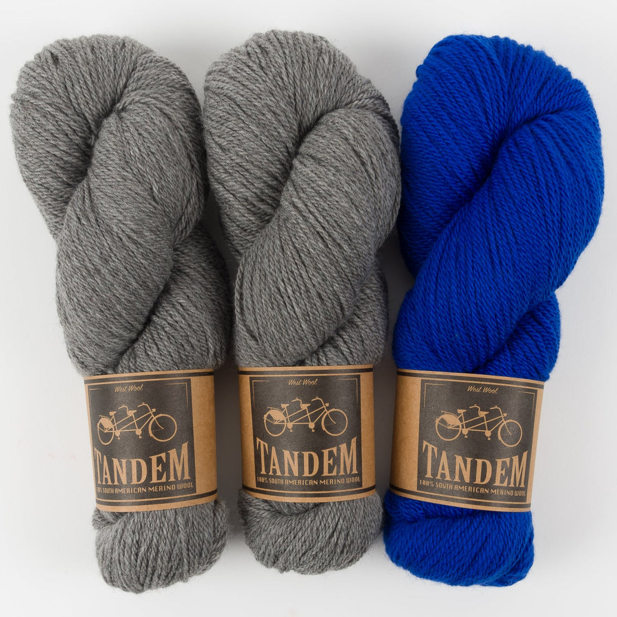 West Wool WESTKNITS KIT - COOL ROYALTY Merino wool DK Westknits Kits
