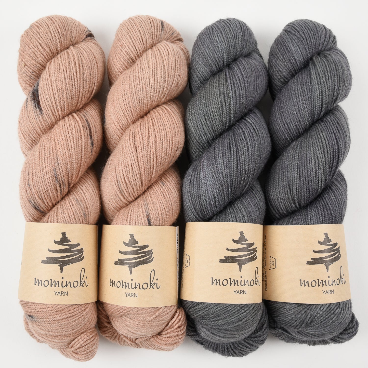 Mominoki Yarn COPPER CAULDRON Merino wool Polyamide Fingering Quick Kits