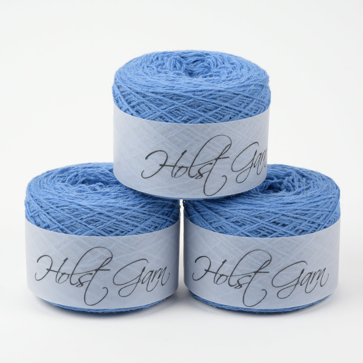 Holst Garn SUPERSOFT - CORNFLOWER Merino wool Wool Fingering blue Yarn
