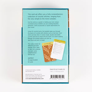 CROCHET STITCHES CARD DECK by ESME CRICK