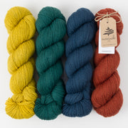 Mominoki Yarn CLAY POT OF CURRY Wool Fingering Quick Kits