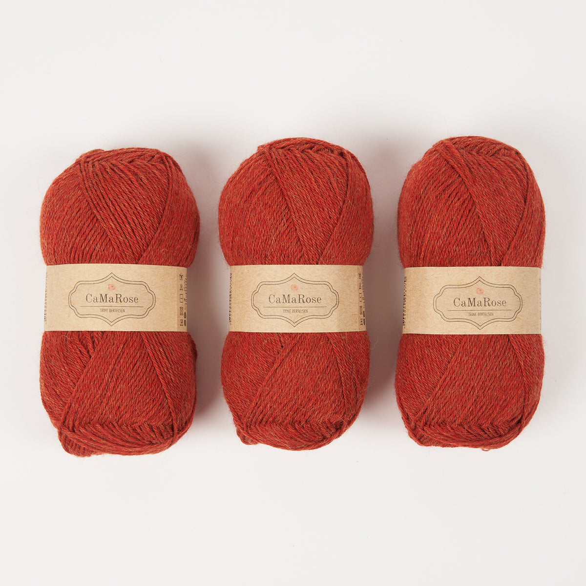 LØVFALD - BRÆNDT RØD