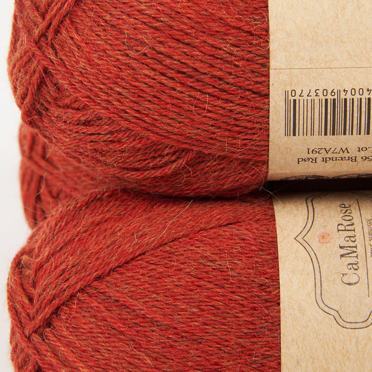 LØVFALD - BRÆNDT RØD