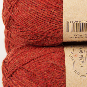 LØVFALD - BRÆNDT RØD