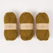 CaMaRose LØVFALD - GULGRØN Alpaca Merino wool Fingering green yellow Yarn