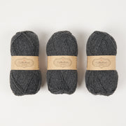 CaMaRose LØVFALD - MELLEMGRÅ Alpaca Merino wool Fingering grey Yarn