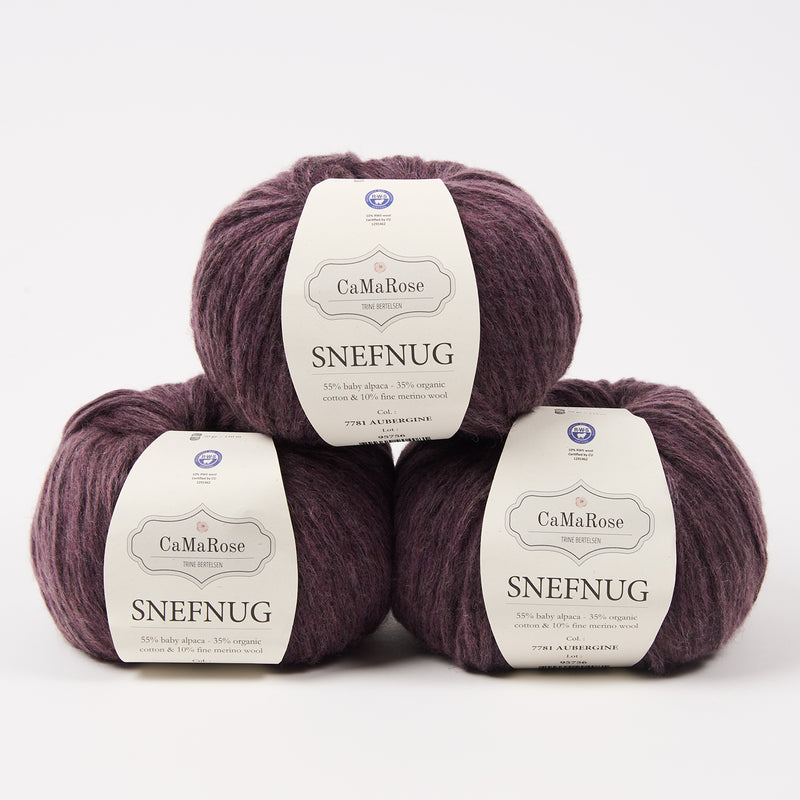 Snefnug - Aubergine