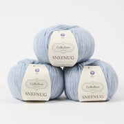 CaMaRose SNEFNUG - LYS DUEBLÅ Alpaca Cotton Merino wool Aran blue Yarn