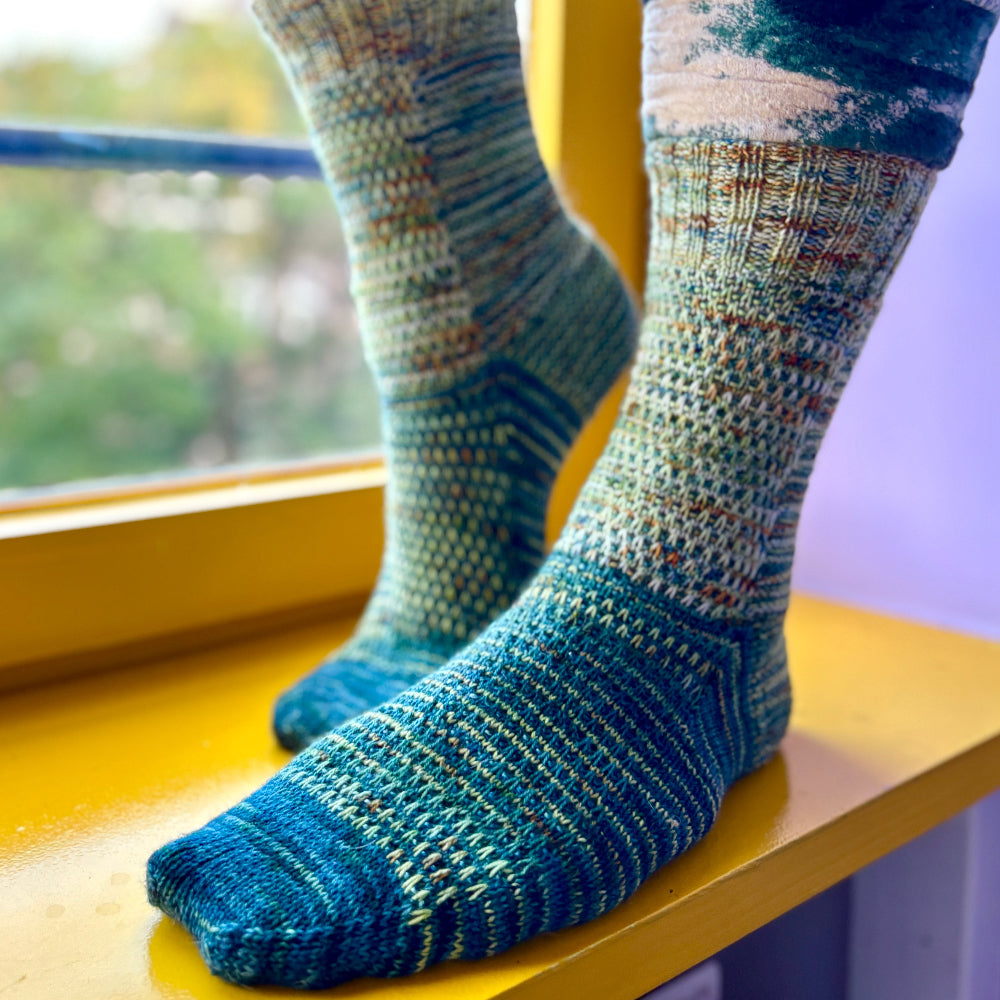 CAFE KNITTING SOCKS PATTERN