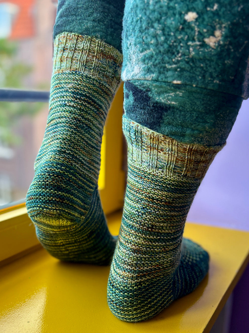CAFE KNITTING SOCKS PATTERN