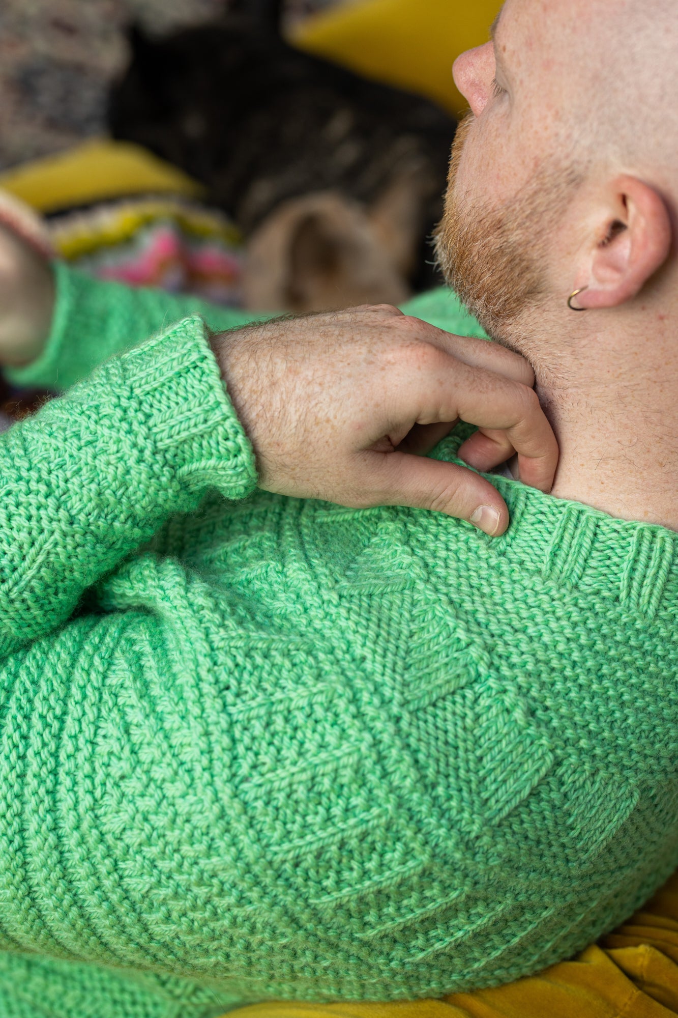 CARGO COLLAGE SWEATER PATTERN