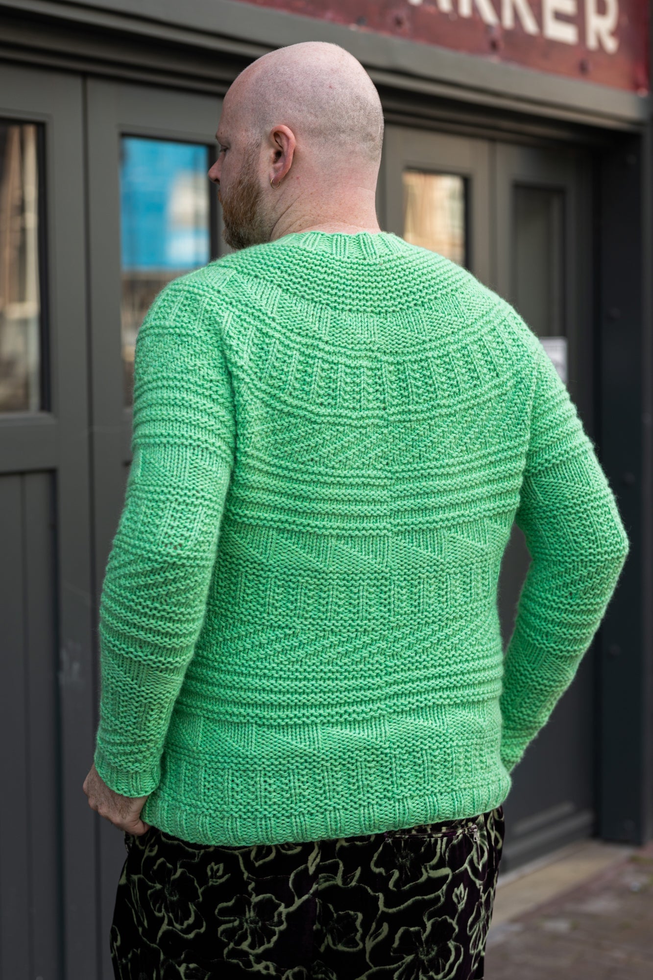 CARGO COLLAGE SWEATER PATTERN