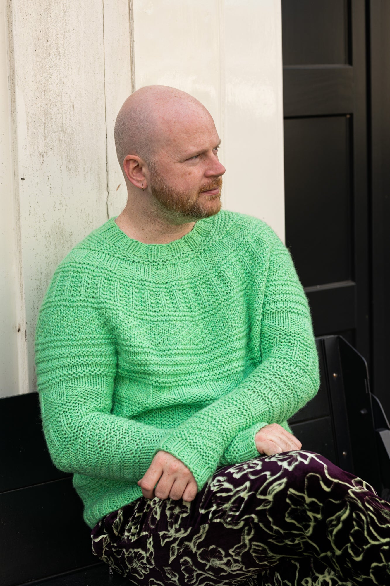 CARGO COLLAGE SWEATER PATTERN