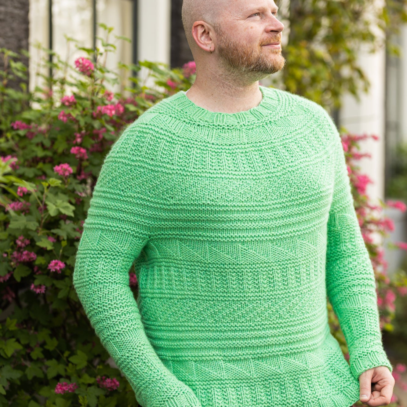 CARGO COLLAGE SWEATER PATTERN