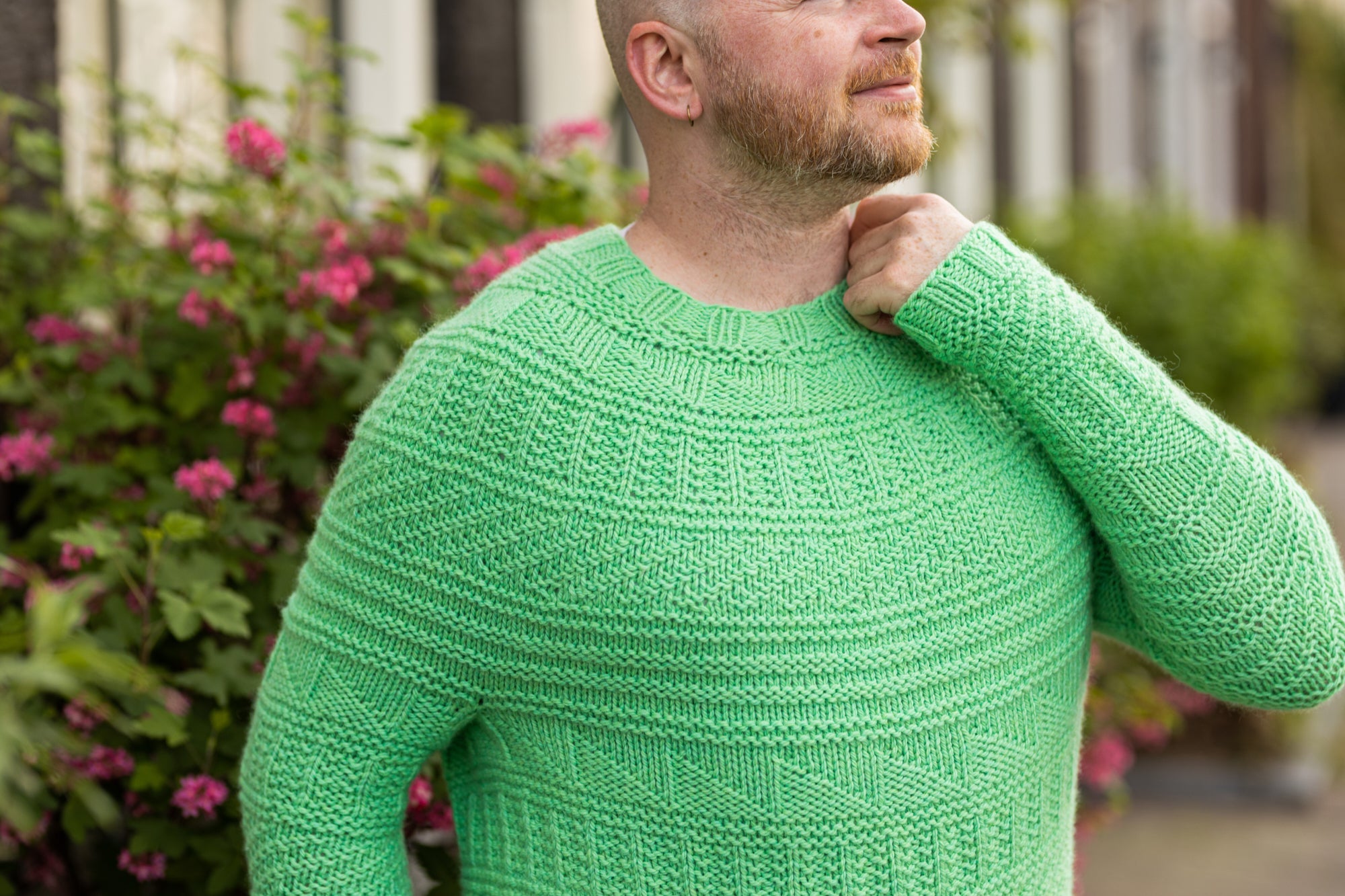 CARGO COLLAGE SWEATER PATTERN