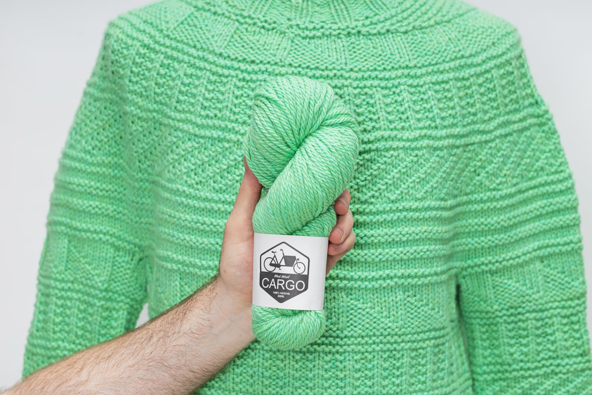 CARGO COLLAGE SWEATER PATTERN