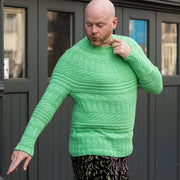Fabulous Westknits Kits CARGO COLLAGE SWEATER Chunky Westknits Kits
