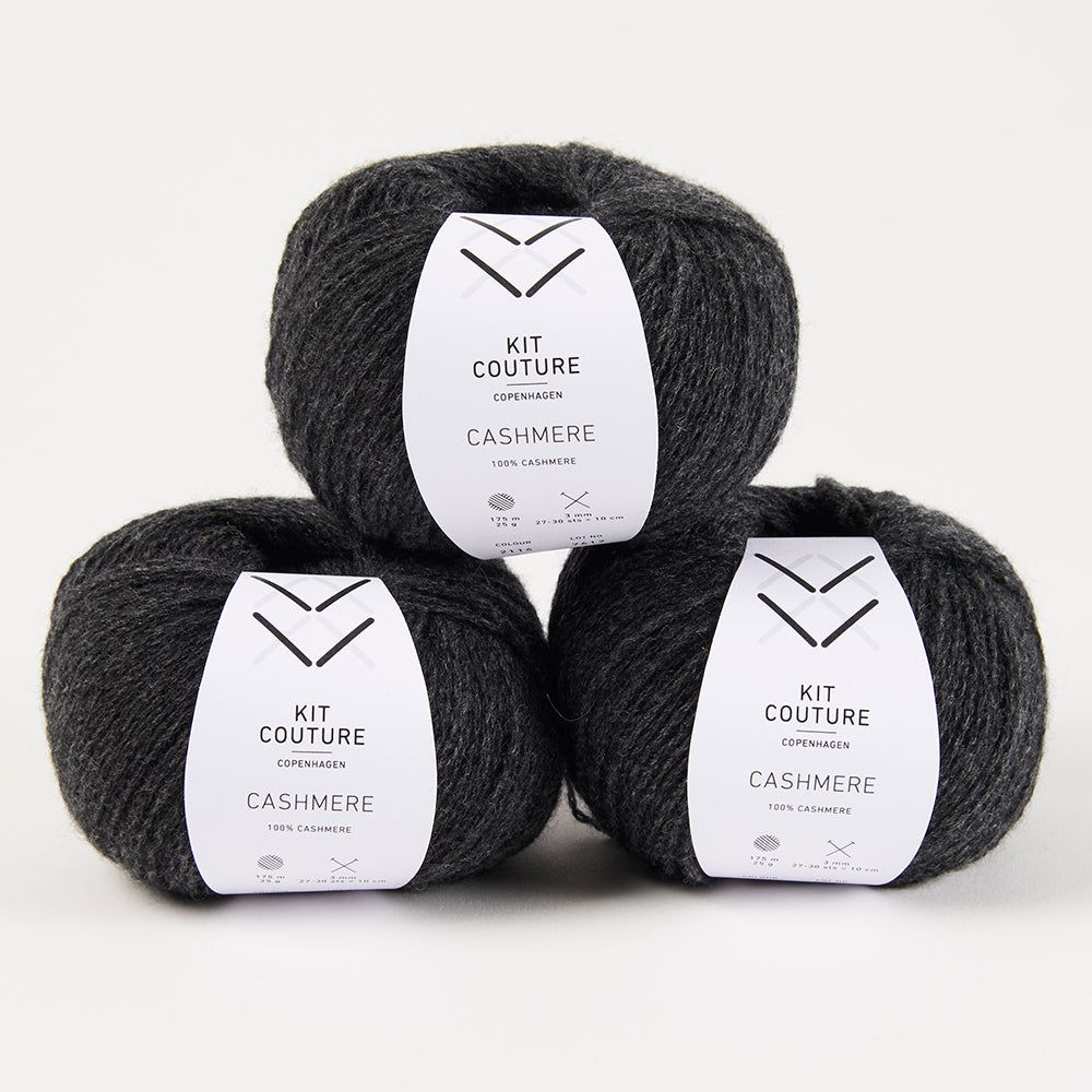 Cashmere - Charcoal 2114