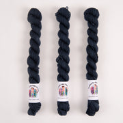 Twisted Ambitions SWEET SOCK MINI - CHARRED Merino wool Nylon Fingering blue Yarn