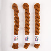 Twisted Ambitions SWEET SOCK MINI - CHESTNUT brown Yarn