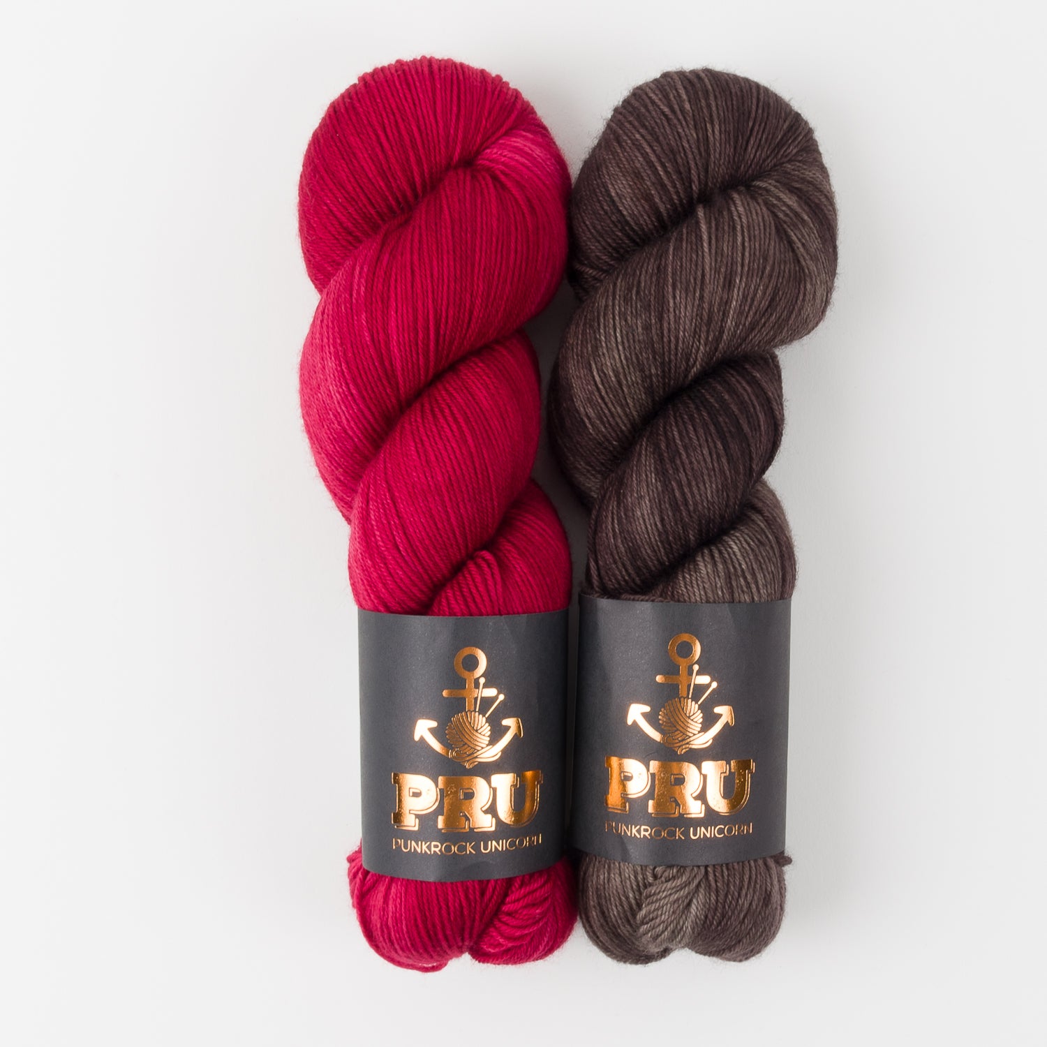 Punk Rock Unicorn COFFEE AND CAKE Merino wool Nylon Fingering Quick Kits