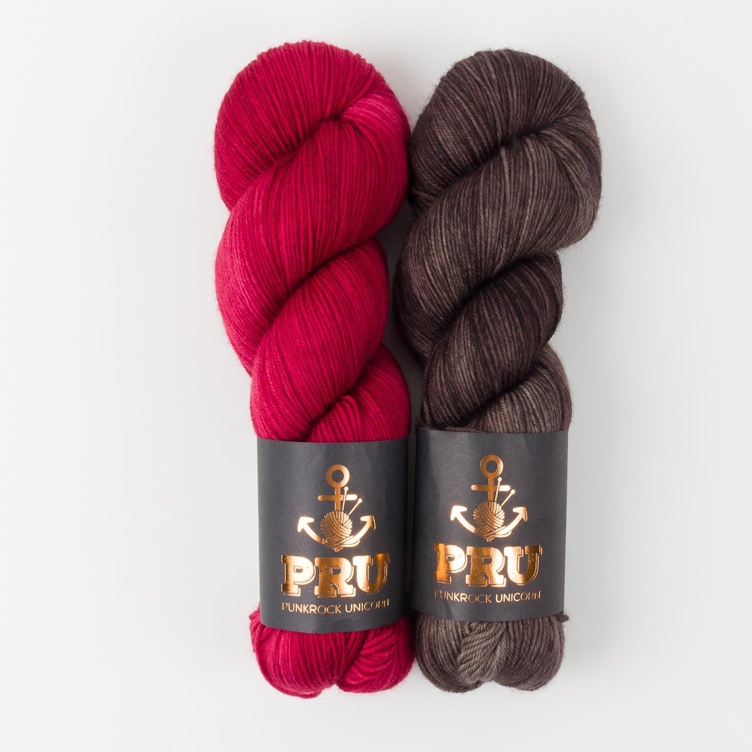 Punk Rock Unicorn WESTKNITS KIT - COFFEE AND CAKE Merino wool Nylon Fingering Westknits Kits