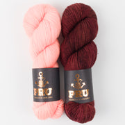 Punk Rock Unicorn COKE FLOAT Merino wool Nylon Fingering Quick Kits