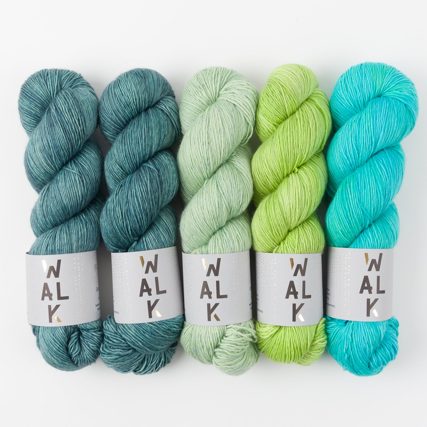 WALK Collection COLD SWIM Merino wool Fingering Quick Kits