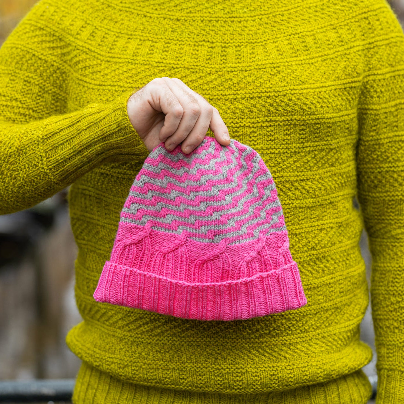 Westknits Patterns CONTRAST BLAST HAT PATTERN Westknits Pattern
