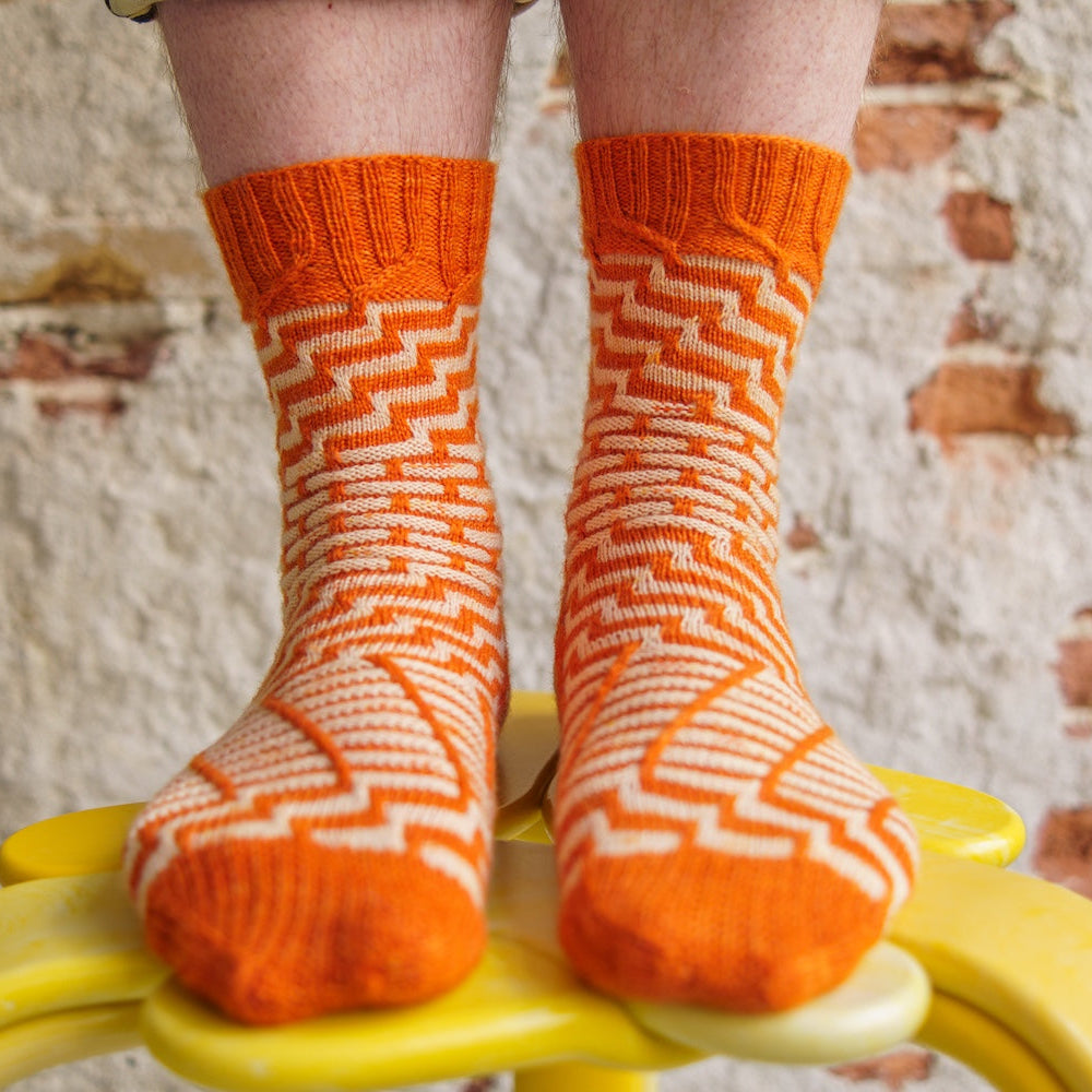 Contrast Blast Socks