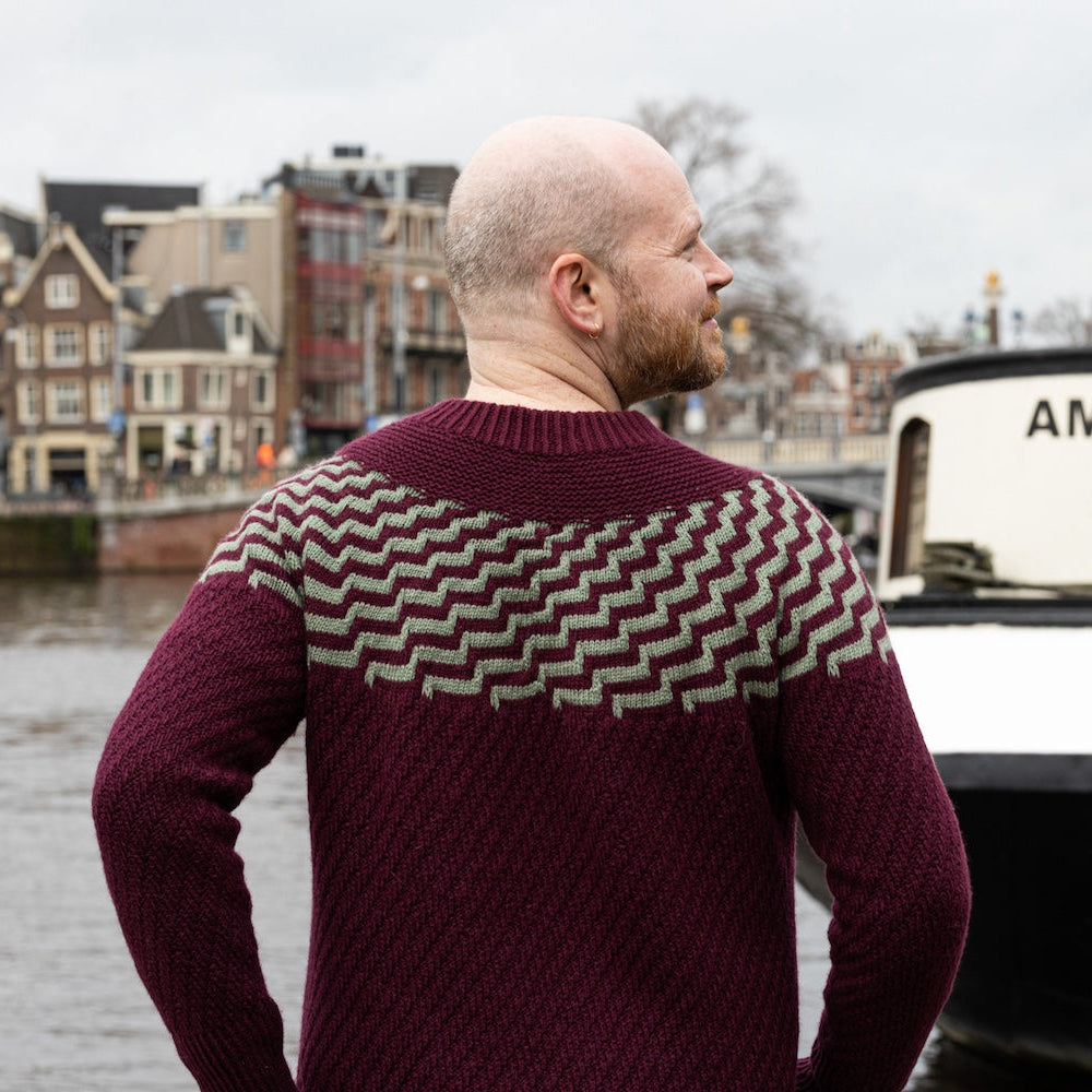 Contrast Blast Sweater