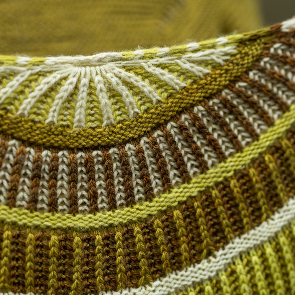Cool Column Collected Shawl