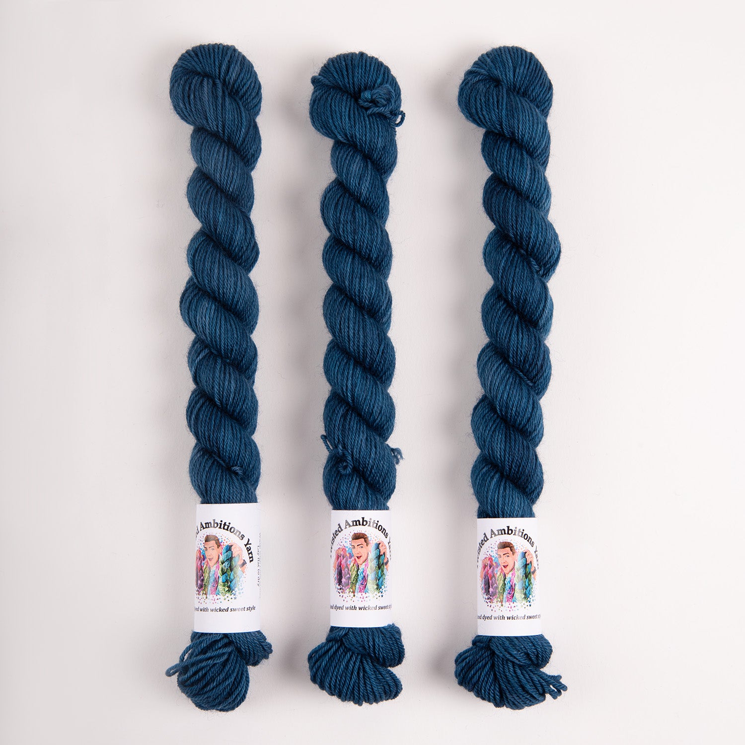 Twisted Ambitions SWEET SOCK MINI - CORRIDOR blue Yarn