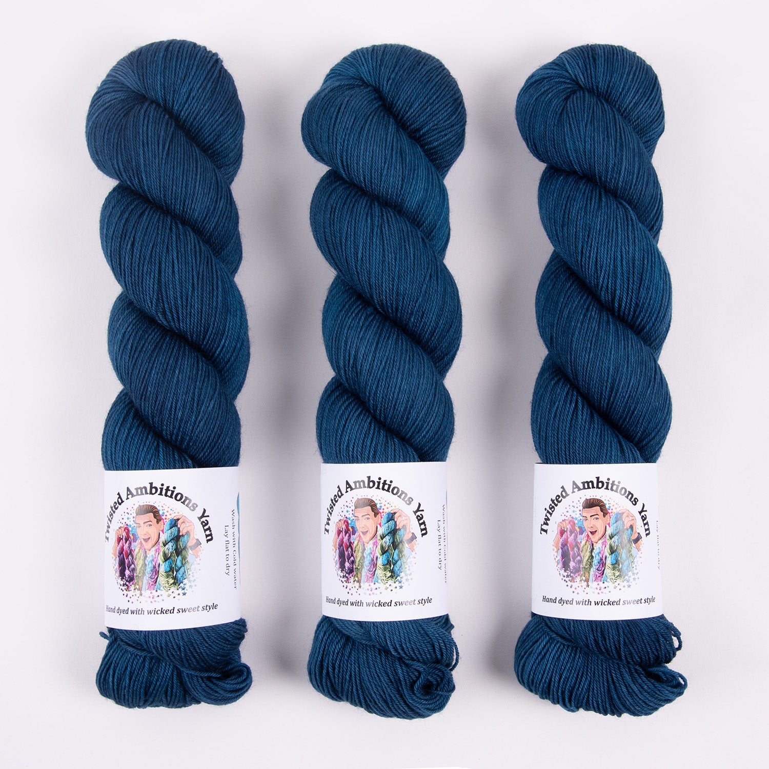 Twisted Ambitions SWEET SOCK - CORRIDOR blue Yarn