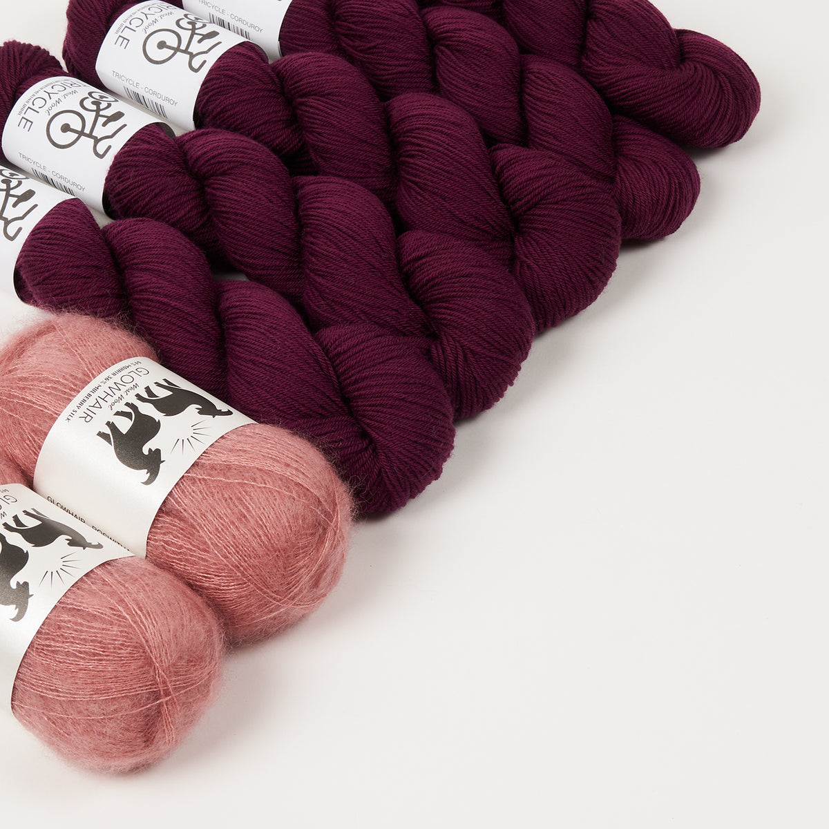 WESTKNITS KIT - CORDUROY ROSE