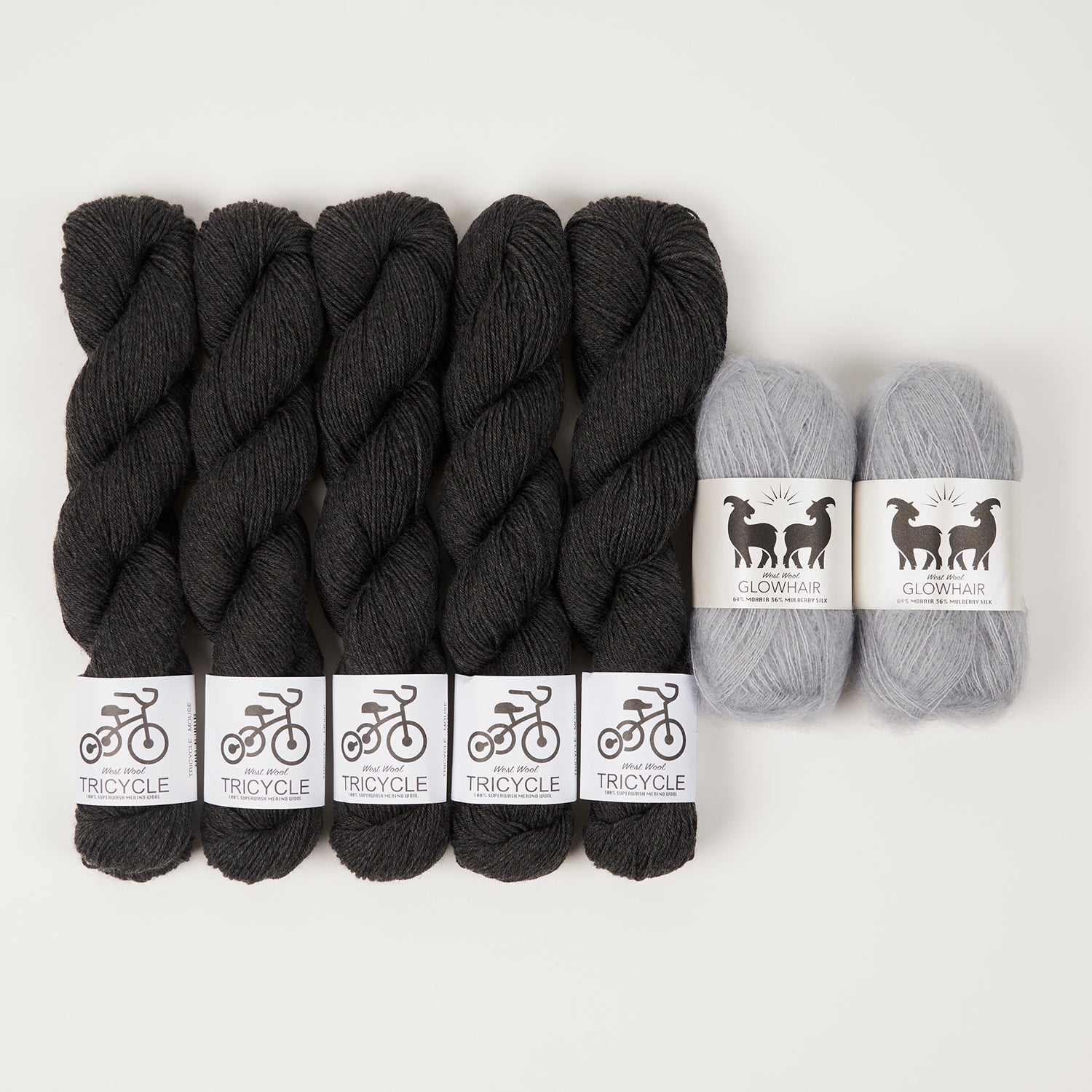 West Wool DUTCH RODENT Fingering Quick Kits