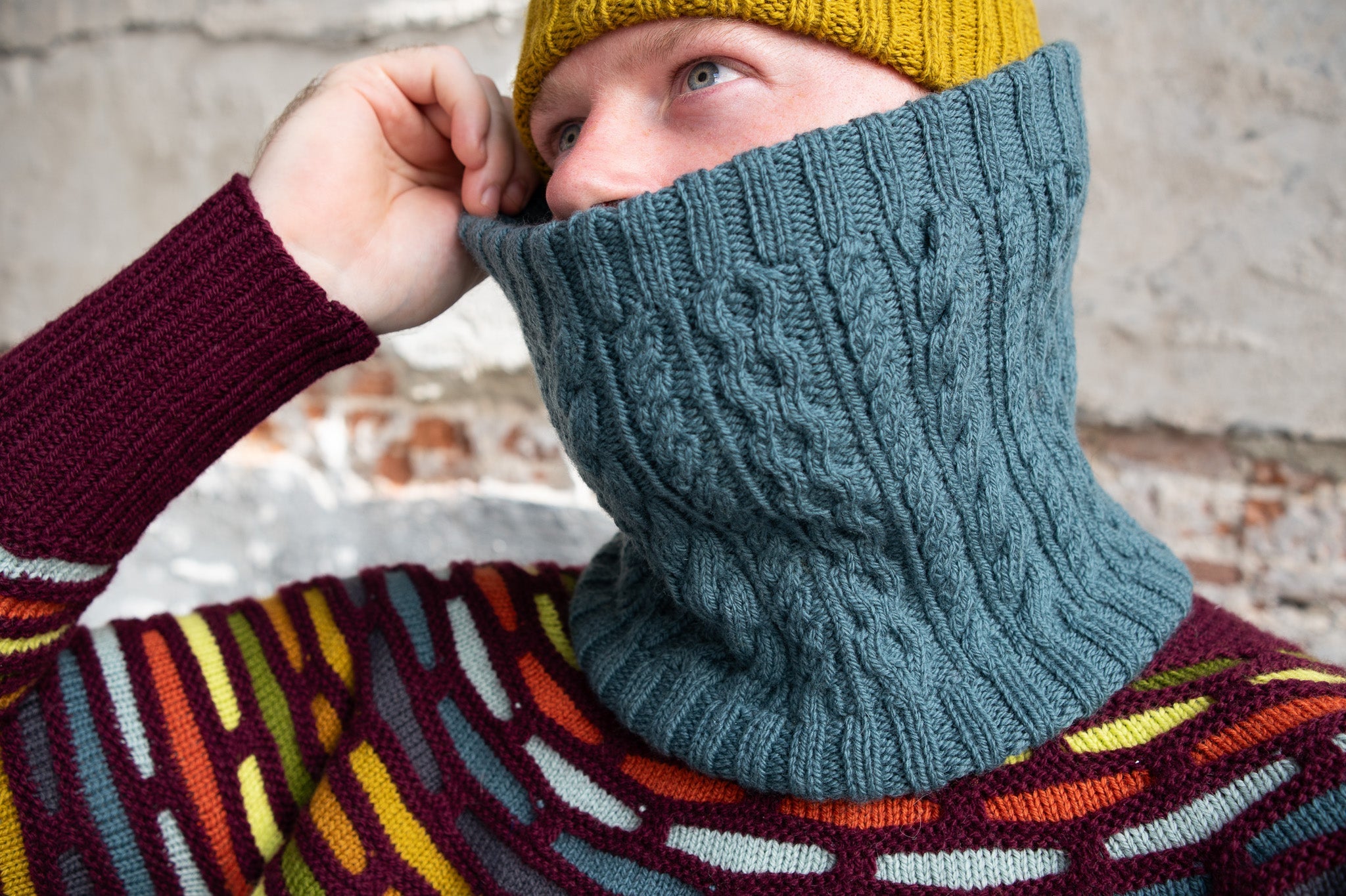 CUSHY COMFORT COWL PATTERN