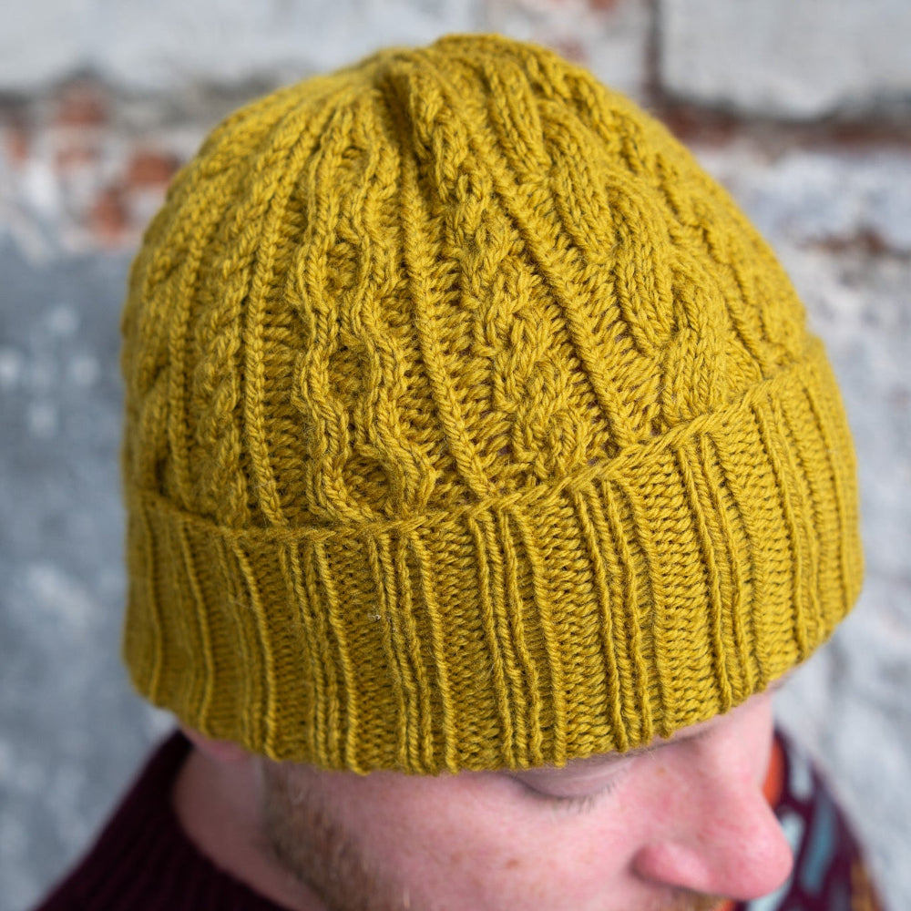 Westknits WESTKNITS SAMPLE - GOLD CUSHY COMFORT HAT Samples