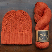 Westknits WESTKNITS SAMPLE - ORANGE CUSHY COMFORT HAT Samples