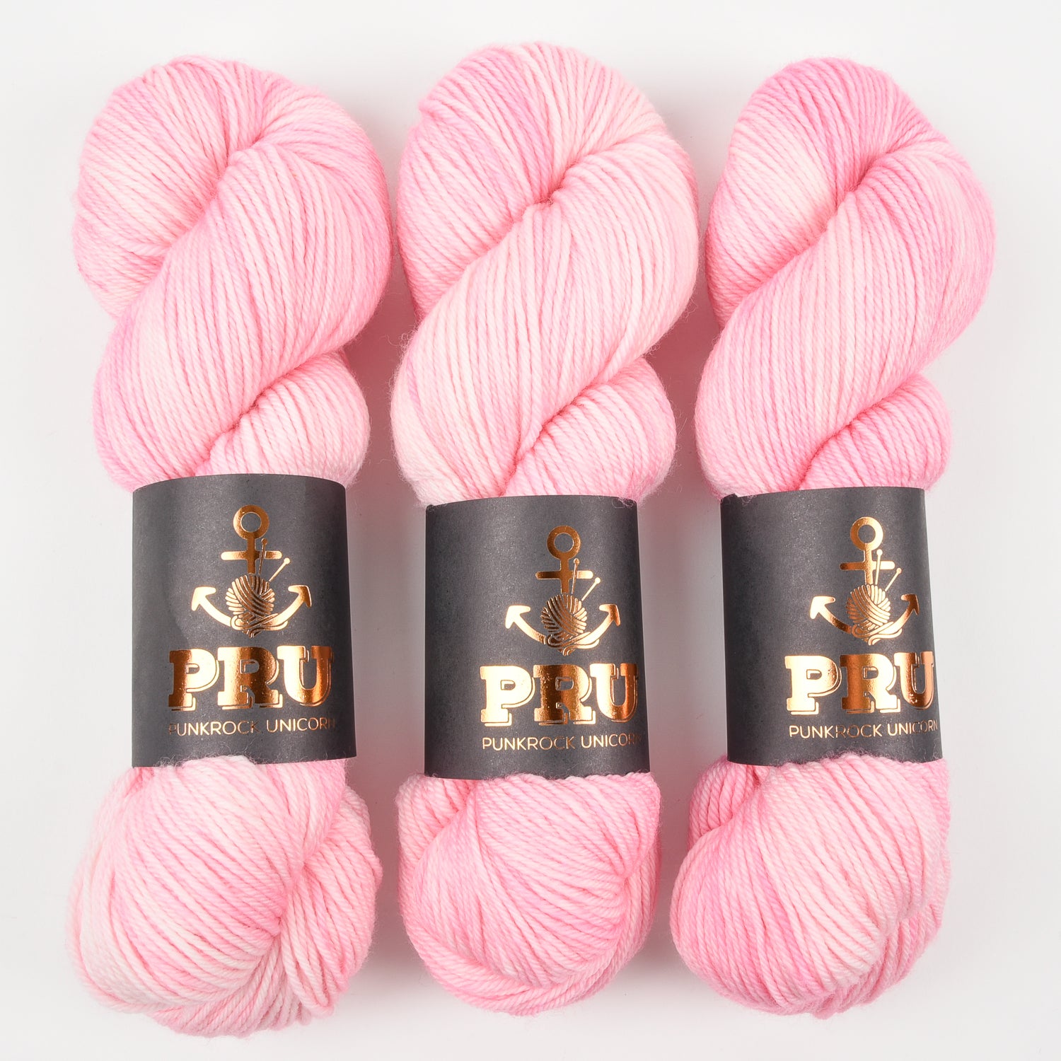 Punk Rock Unicorn SOUL DK - DAISY Merino wool Nylon DK Sock pink Yarn