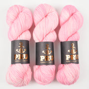 Punk Rock Unicorn SOUL DK - DAISY Merino wool Nylon DK Sock pink Yarn