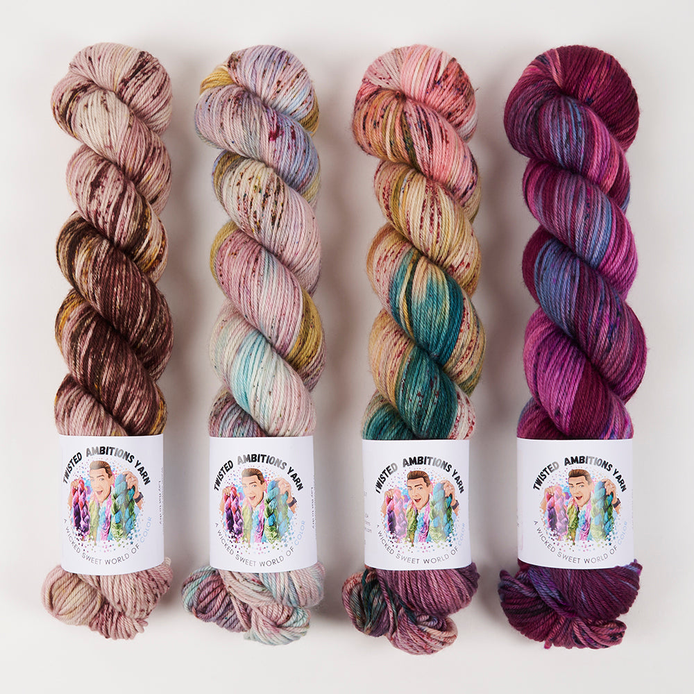 DANCING DROPLET SHAWL - BRAVE FADE