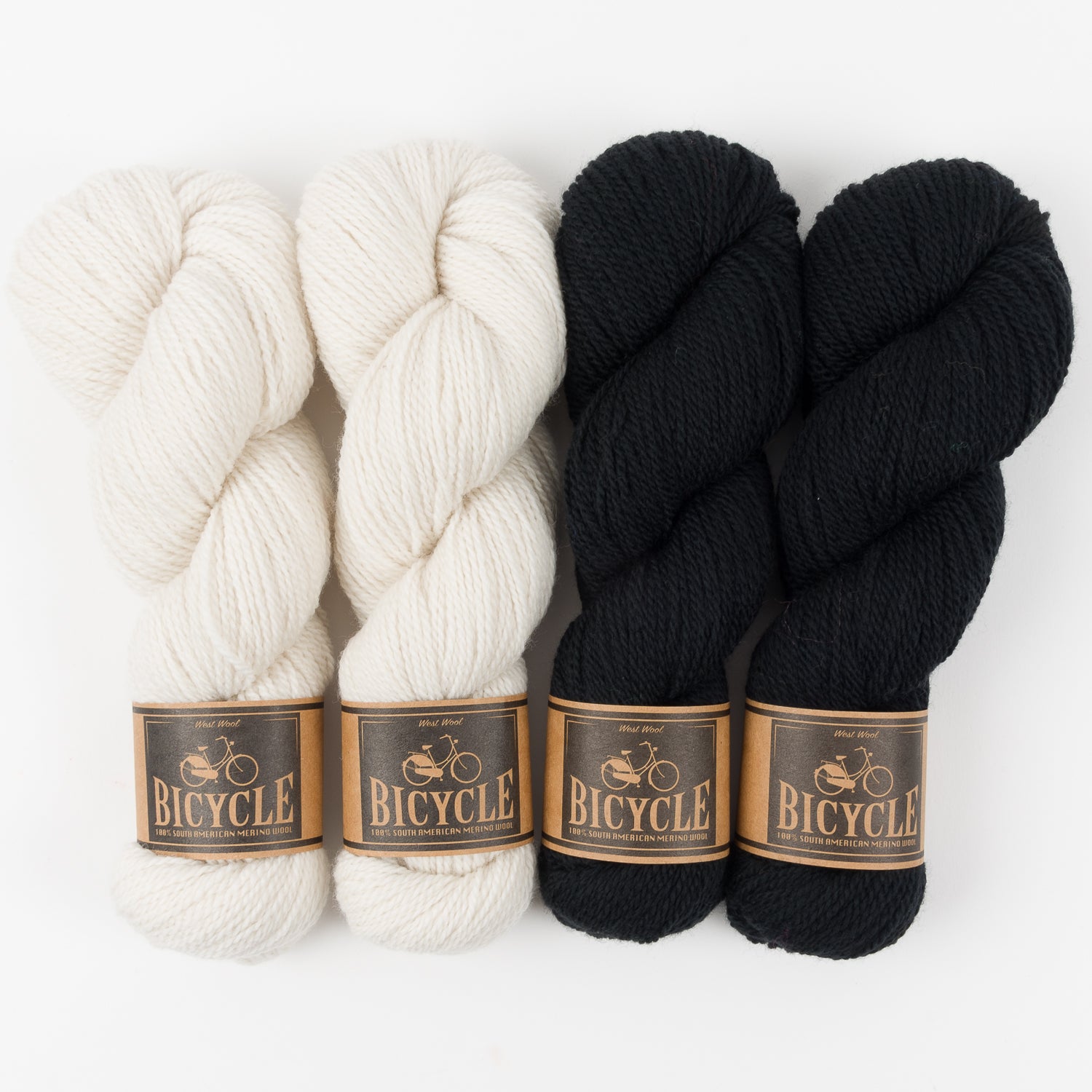 West Wool COPENHAGEN CROSSWALK Merino wool Fingering Quick Kits