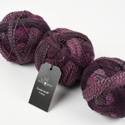 Schoppel-Wolle ZAUBERBALL CRAZY - DARK ROSES Merino wool Nylon Light Fingering purple multicolour Yarn
