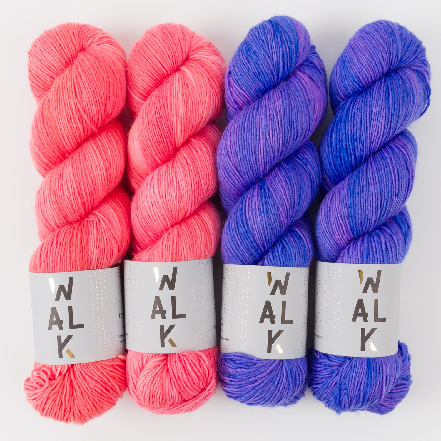WALK Collection DAZZLING IRIS Merino wool Fingering Quick Kits