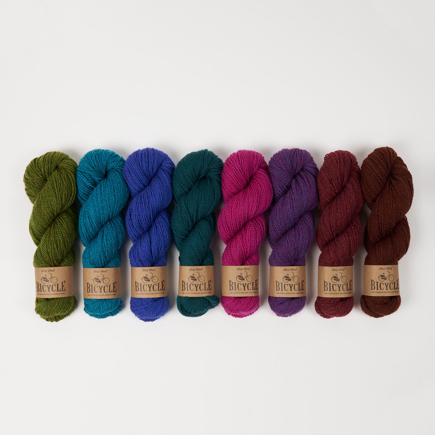 West Wool DEEP WINTER Merino wool Fingering Quick Kits