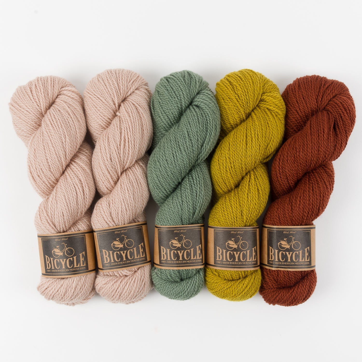 West Wool SAND IN THE PICNIC Merino wool Fingering Quick Kits